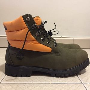Vintage men’s timberland 650 puffer boots (new)